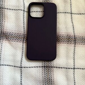 Deep Purple Elago iPhone 15 pro max Silicone Phone Case